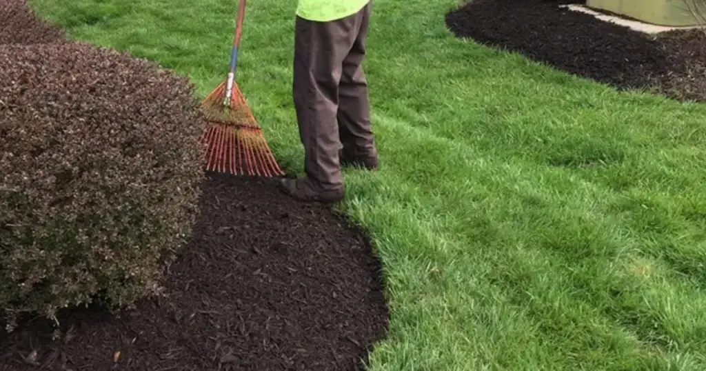 Mulch Installation in Gorham example 6